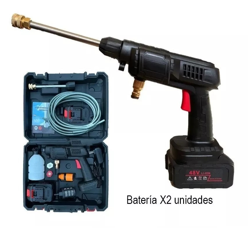 PowerWash Go 🚀 | Hidrolavadora Portátil Inalámbrica de Alta Potencia