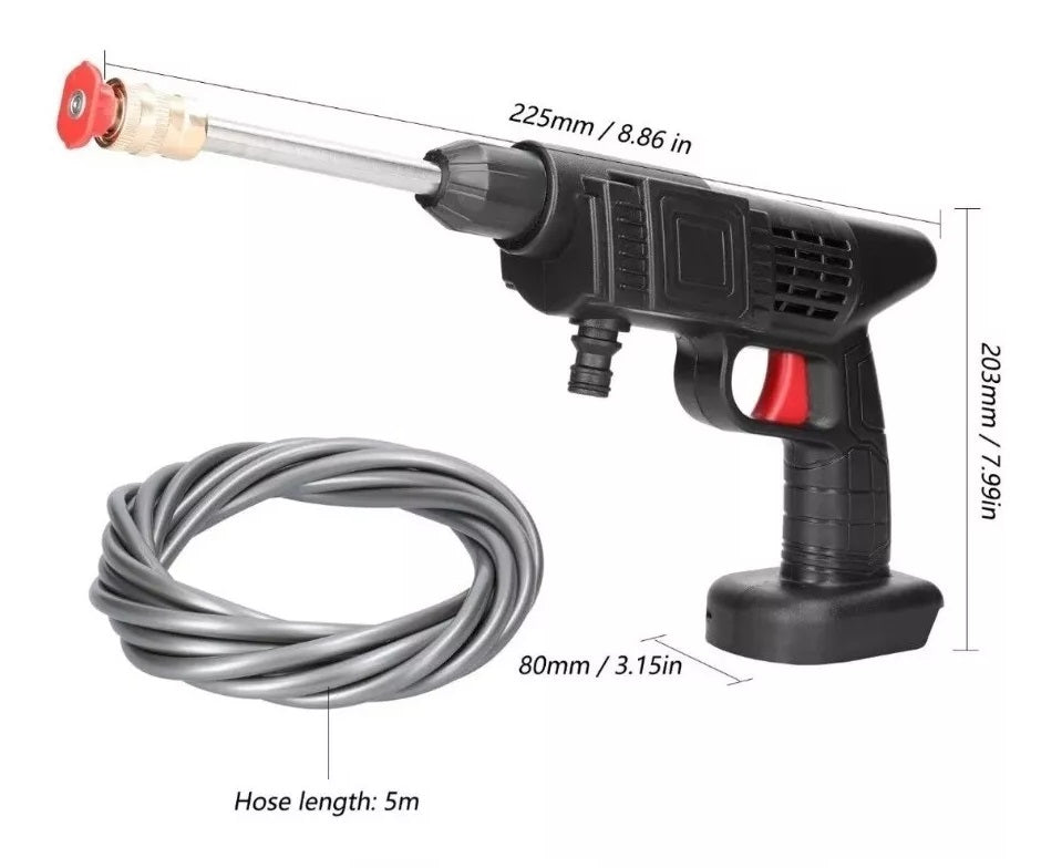 PowerWash Go 🚀 | Hidrolavadora Portátil Inalámbrica de Alta Potencia