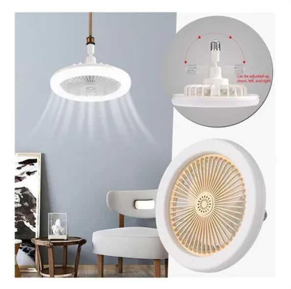 Bombillo Ventilador y Aromaterapia 3 en 1 | EcoVentil LED