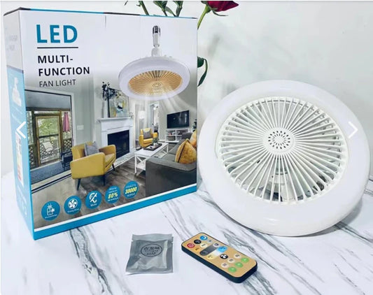 Bombillo Ventilador y Aromaterapia 3 en 1 | EcoVentil LED