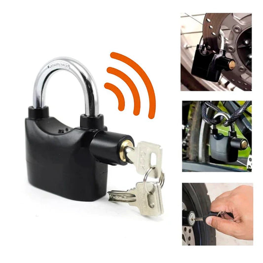 GuardianKey - Candado con alarma para motos y bicicletas